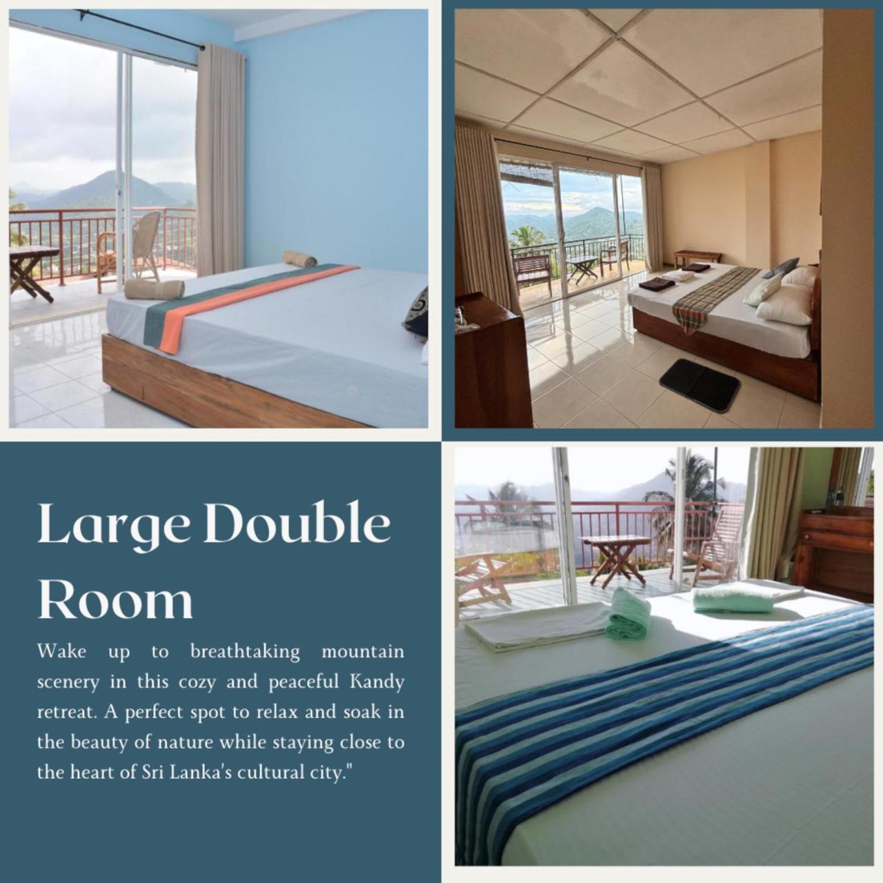 High View Homestay Kandy Bagian luar foto